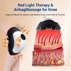 Knee and Joint Pain Physiotherapy Massarger with Vibration Heat Air Compression