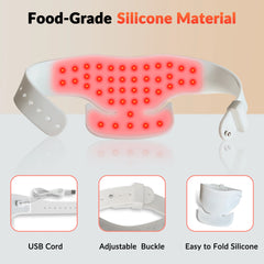 ZJZK Red Light Therapy Devices for the Neck LED Therapy Ease Muscle Tension